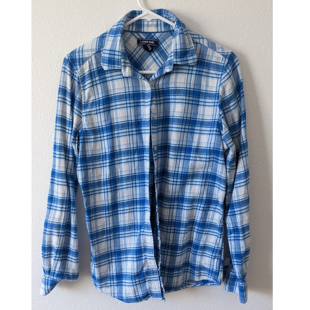 Blue flannel